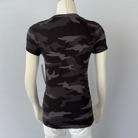NWT Athleta Organic Cotton Camo T Black Size X Small - Picture 9 of 11